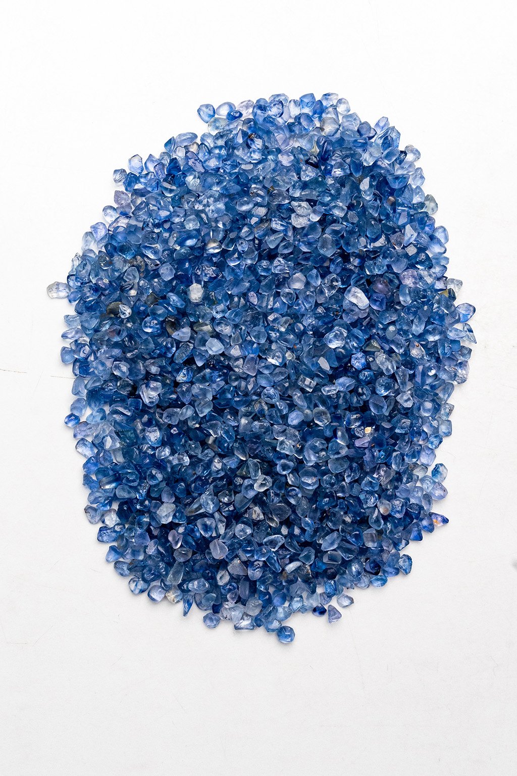 Blue sapphires